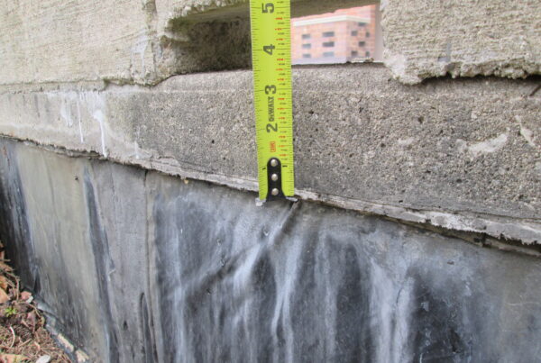 foundation inspection crack